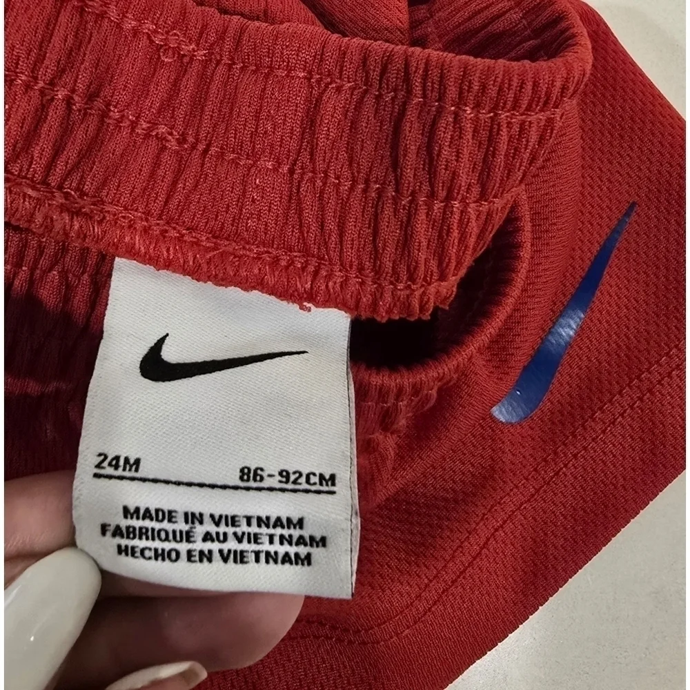 Nike Kids Red Shorts Size 24 Months